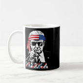 Merica Trump glücklich über den 4. Juli Trump - Am Kaffeetasse (Links)