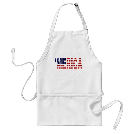 'MERICA US Flaggen-Schürze Schürze (Vorne)