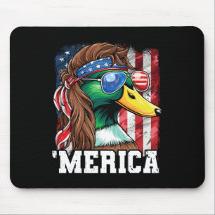 Merica USA American Flag Patriotic 4. Juli Duc Mousepad