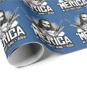 'Merica - wir got Gewehre und Jesus Geschenkpapier (Rolleneckpunkt)