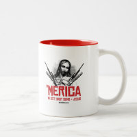 "Merica - Wir haben Waffen und Jesus Got