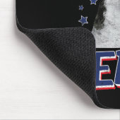 Merica Wire Fox Terrier Dog 4. Juli US-amerikanisc Mousepad (Ecke)