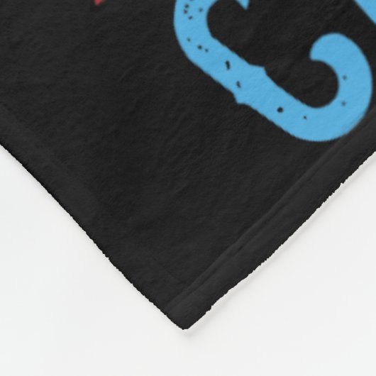 Mericaaaaw Adle Mullet 4. Juli USA Fleecedecke (Ecke)