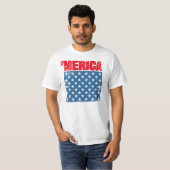 ' Merican Flagge T-Shirt (Vorne ganz)