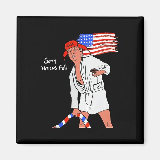 Mericas Full Trump Maga Magnet (Vorne)
