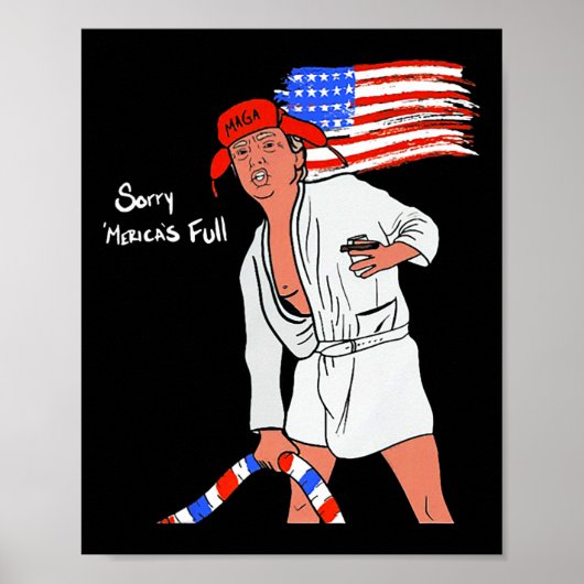 Mericas Full Trump Maga Poster (Vorne)