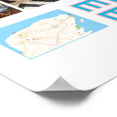 Merida Farben und Muster Poster (Ecke)