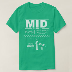 Merida International Airport MID T - Shirt