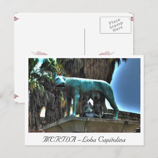 MERIDA - Loba Capitolina Postkarte (Vorne/Hinten)