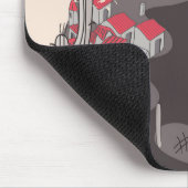 Mérida Mexico Reiseplakat Mousepad (Ecke)