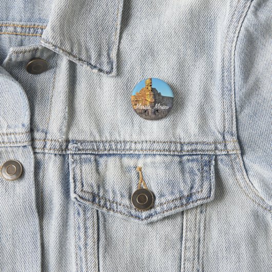 Merida, Mexiko - Round Button (Beispiel)