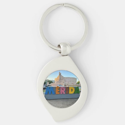 Merida, Mexiko - Schlüsselanhänger (Vorderseite)