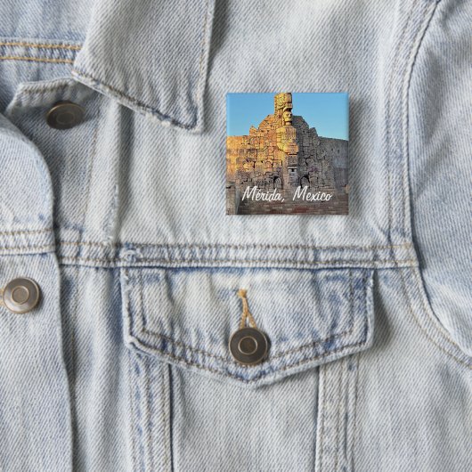 Merida, Mexiko - Square Button (Beispiel)