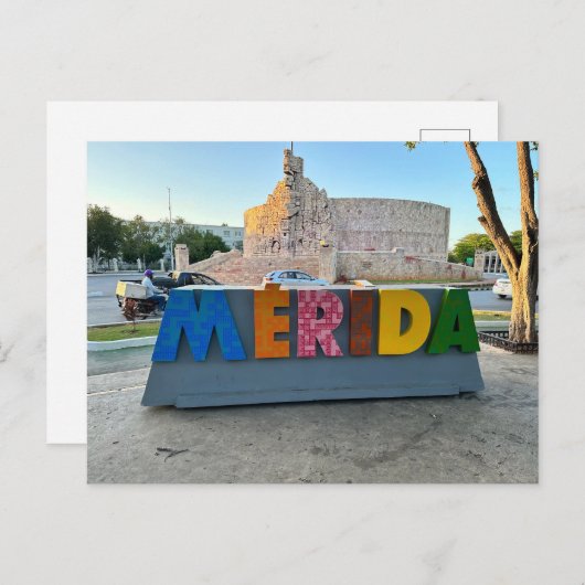 Merida, Mexiko - Standardpostkarte Postkarte (Vorne/Hinten)