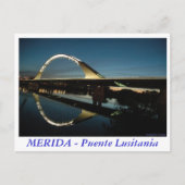 MERIDA - Puente Lusitania Postkarte (Vorderseite)