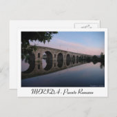 MERIDA - Puente Romano Postkarte (Vorne/Hinten)