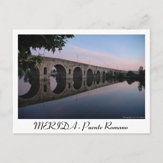 MERIDA - Puente Romano Postkarte (Vorderseite)