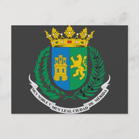 Merida Yucatan, Mexiko Postkarte (Vorderseite)