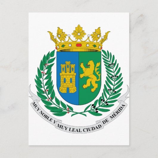 Merida Yucatan, Mexiko Postkarte (Vorderseite)