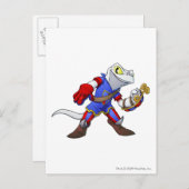 Meridell Team Captain 2 Postkarte (Vorne/Hinten)