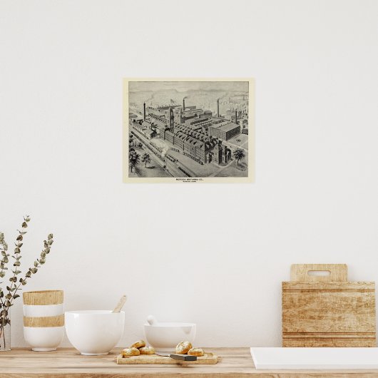 Meriden Britannia Co Poster (Küche)