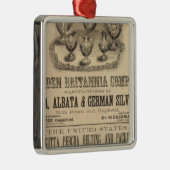 Meriden Britannia Company Silbernes Ornament (Rechts)