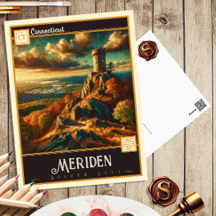 Meriden, Connecticut   Historische Postkarte