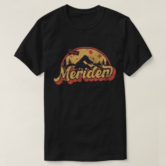 Meriden, Connecticut T-Shirt (Design vorne)