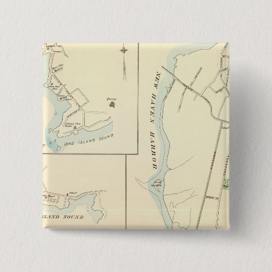 Meriden nördlich button (Vorderseite)