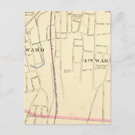 Meriden Süd Postkarte (Vorderseite)