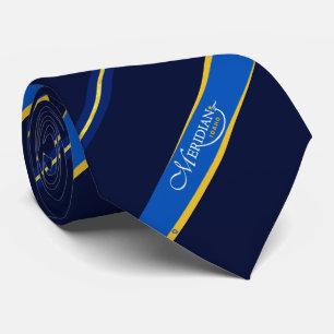 Meridian (Idaho) Stadtflagge Neck Tie Krawatte