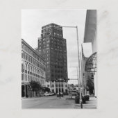 Meridian, MS Downtown Scene Foto Postcard Postkarte (Vorderseite)