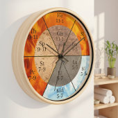 Meridian Orgelelemente Uhr anpassbar