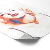 Merilin Monro Poster (Ecke)