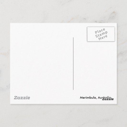 Merimbula, Australien Postkarte (Rückseite)