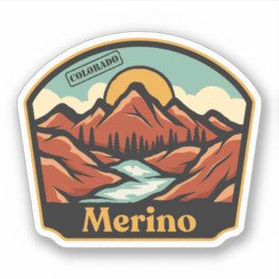 Merino, Colorado Aufkleber