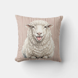 Merino-Schaf-Farm-Kissen Kissen