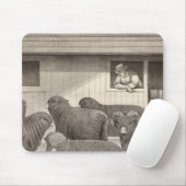 Merino-Schafe Mousepad (Mit Mouse)