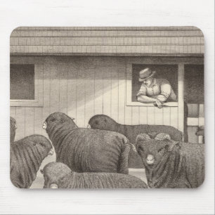 Merino-Schafe Mousepad