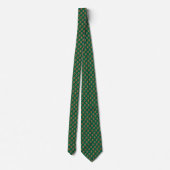 MERIT NECK TIE / NO AWARD / HUNTER GREEN KRAWATTE (Rückseite)