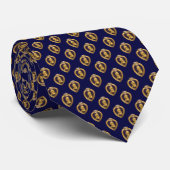 MERIT NECK TIE / NO AWARD / NAVY BLUE KRAWATTE (Gerollt)