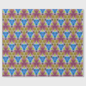 Meriwear Floral Haze Chic Romantic Geschenkpapier (Flach)