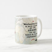 Meriwether Lewis historische Tasse (VorderseiteRechts)