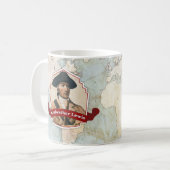 Meriwether Lewis historische Tasse (Vorderseite Links)