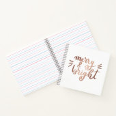 Merk und hell - Kupfer Notizblock (Innenseite)