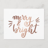 Merk und hell - Kupfer Postkarte (Vorderseite)