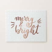 Merk und hell - Kupfer Puzzle (Horizontal)