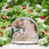 Merk und verheiratet schneekugeln (Weihnachten)