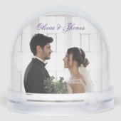 Merk und verheiratet schneekugeln (Rückseite)