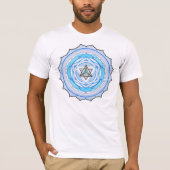 Merkaba heiliger Geometrie-T - Shirt (Vorderseite)